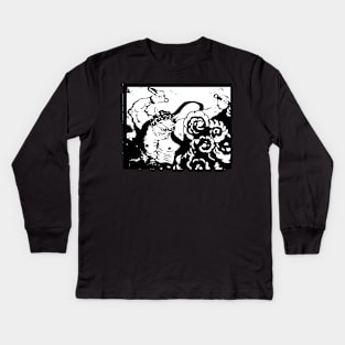 Oni Paint Kids Long Sleeve T-Shirt